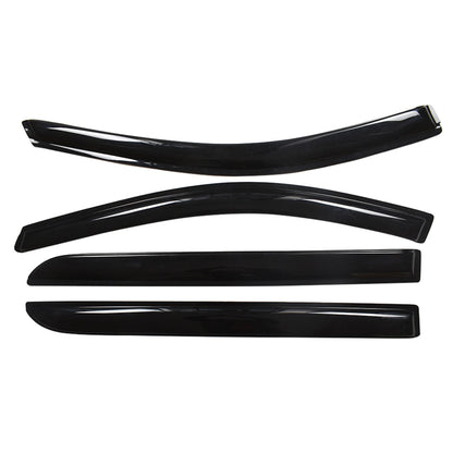 ALL-CARB Window Vent Visors Shade Sun Rain Wind Guards Deflectors Cover Acrylic Replacement for Honda Odyssey 2005-2007 Outside 4 Pieces Black