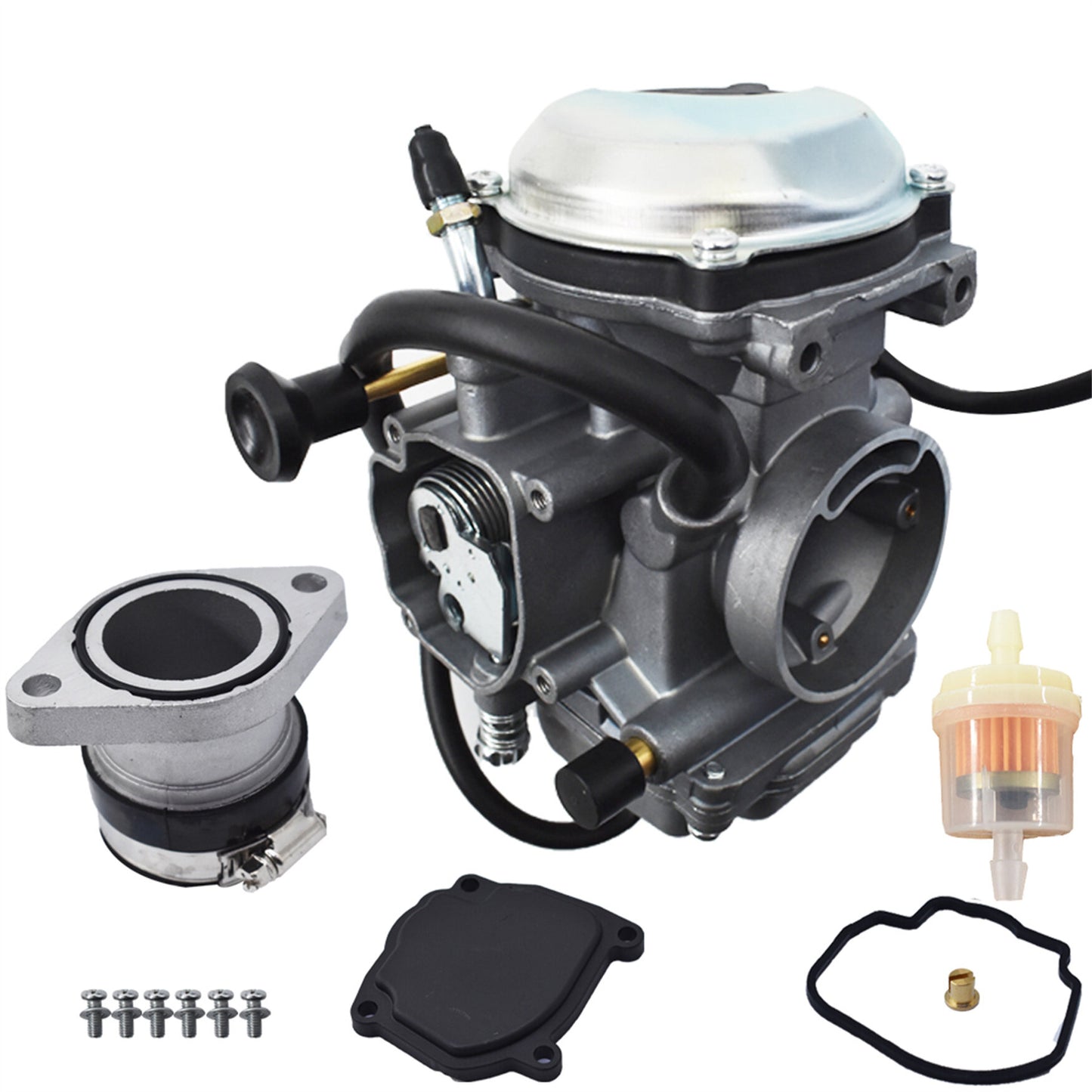 Carburetor Carb Vaporizer Replacement For Yamaha ATV Wolverine 350 YFM350FX 4x4 1996-2005