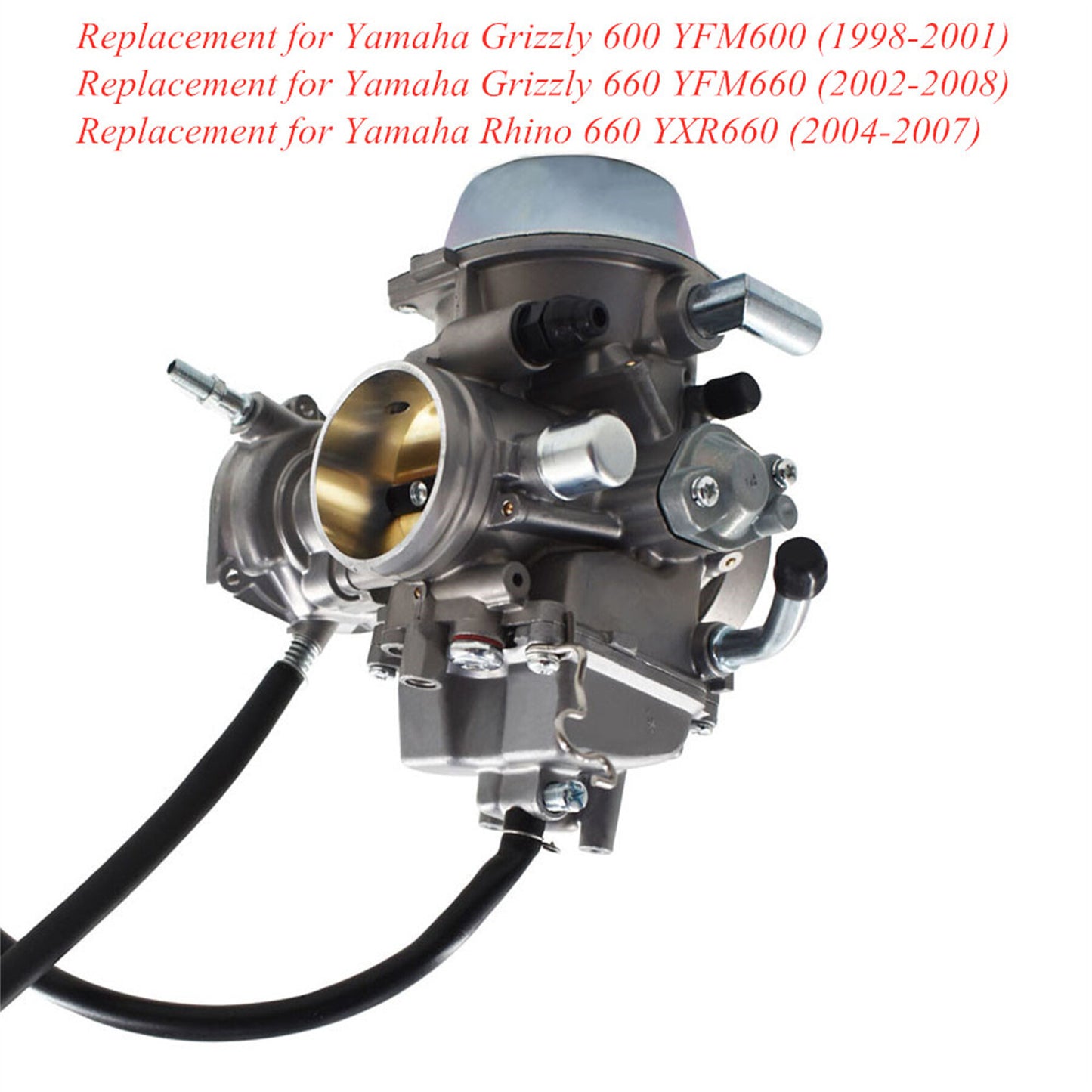 ALL-CARB Carburetor Carb Replacement for Yamaha Grizzly Rhino 600 660 YXR660 YFM600 YFM660