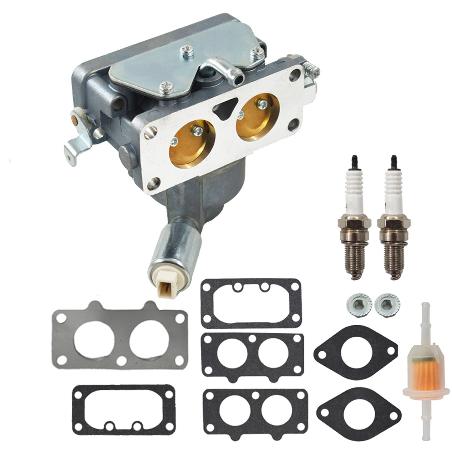 Carburetor replacement for B&S 405777 406777 407677 407777 441777 442577 445677 445705 445777 445877 445977 446677 446777 446877 446977 40F777 40G777 40H777 44677A V-Twin 20HP 21HP 22HP 23HP 24HP 25HP