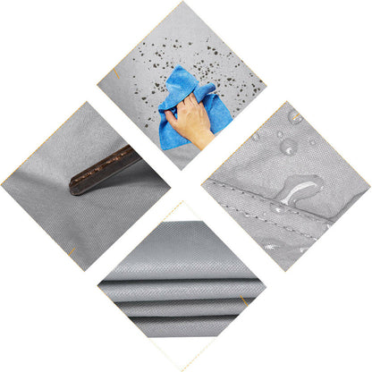 ALL-CARB 21-24Ft Boat Cover Trailerable PEVA Heavy Duty Fabric Pontoon Boat Cover Gray