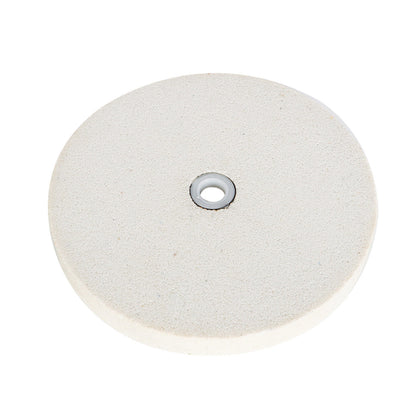 ALL-CARB Grinding Wheel 8 Inch Diameter 1 Inch Thickness White Aluminum Oxide Bench Grinder Wheel 60 Grit 5/8 inch Arbor