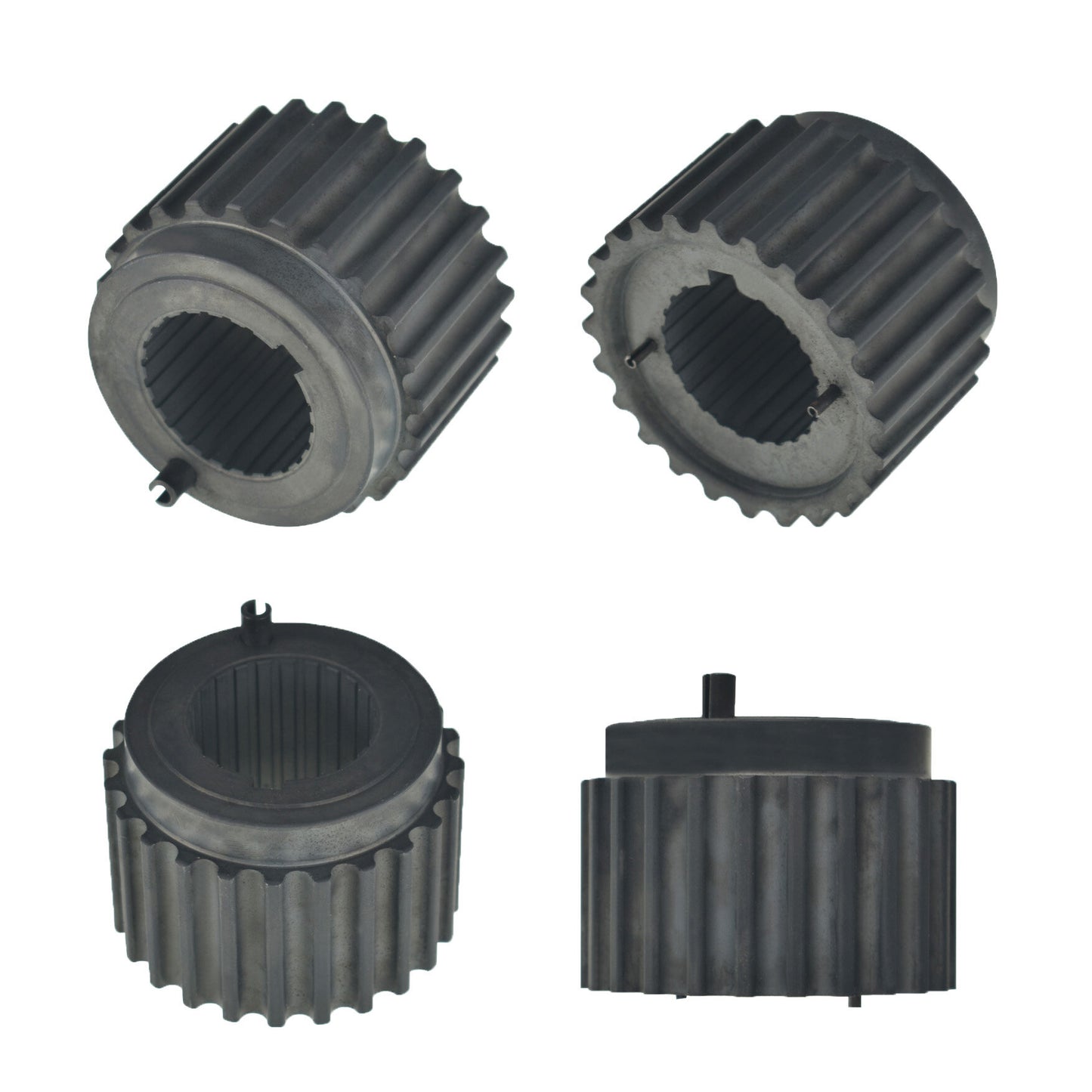 ALL-CARB Crankshaft Belt Pulley with Sensor Blade and Spacer Replacement for Mitsubishi Montero Galant Eclipse 3.0L 3.5L