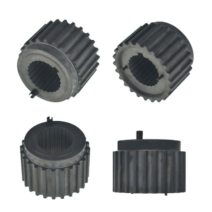 ALL-CARB Crankshaft Belt Pulley with Sensor Blade and Spacer Replacement for Mitsubishi Montero Galant Eclipse 3.0L 3.5L