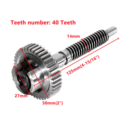 ALL-CARB Parking Brake Gear Actuator Repair Kit 34436782755 Replacement for BMW E65 E66 745i 745Li 750i 750Li