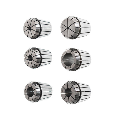 ALL-CARB 6 Pcs ER32 Collet Chuck Diameter 1/2, 1/4, 3/4, 1/8, 3/8, 5/8 Inch Elastic Milling Cutter Chuck, Fit for CNC Engraving Machine