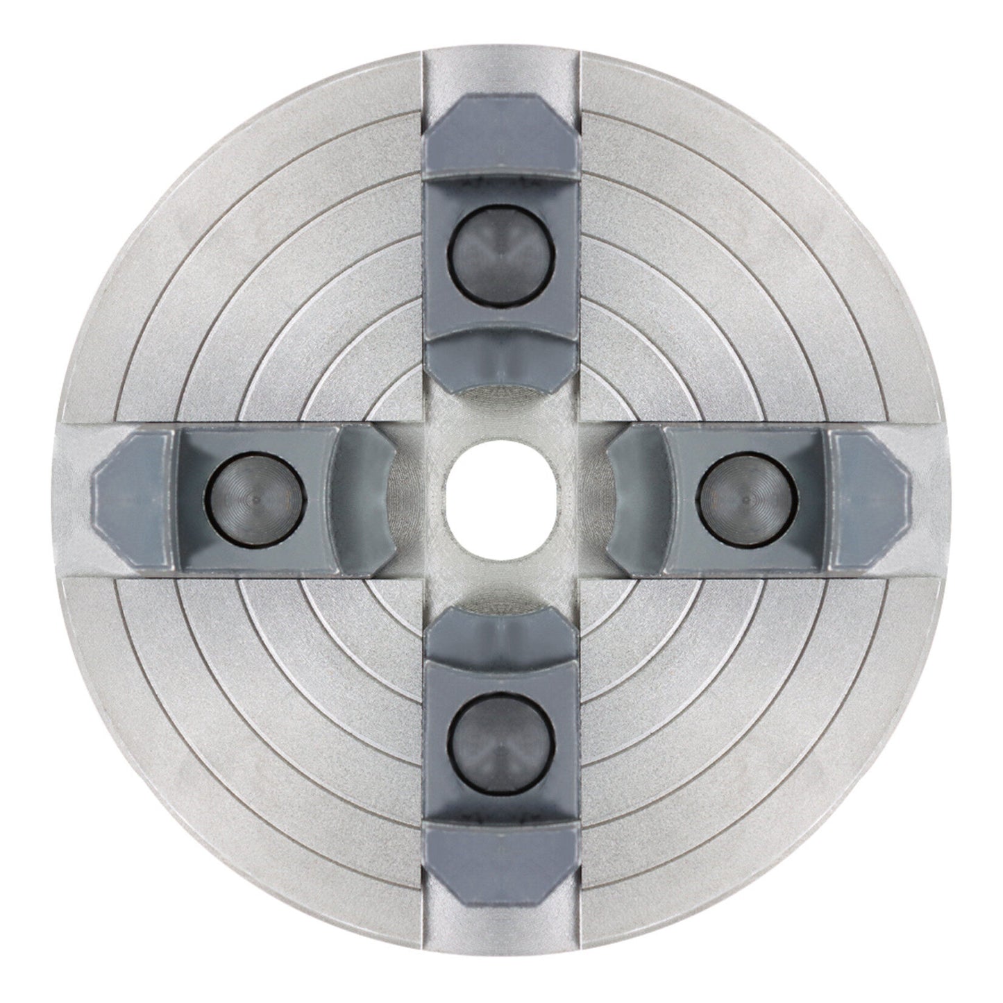 ALL-CARB 6 Inch 4-Jaws Wood Lathe Chuck, 3/4 x 16 TPI Thread with Independently Adjustable Reversible Jaws