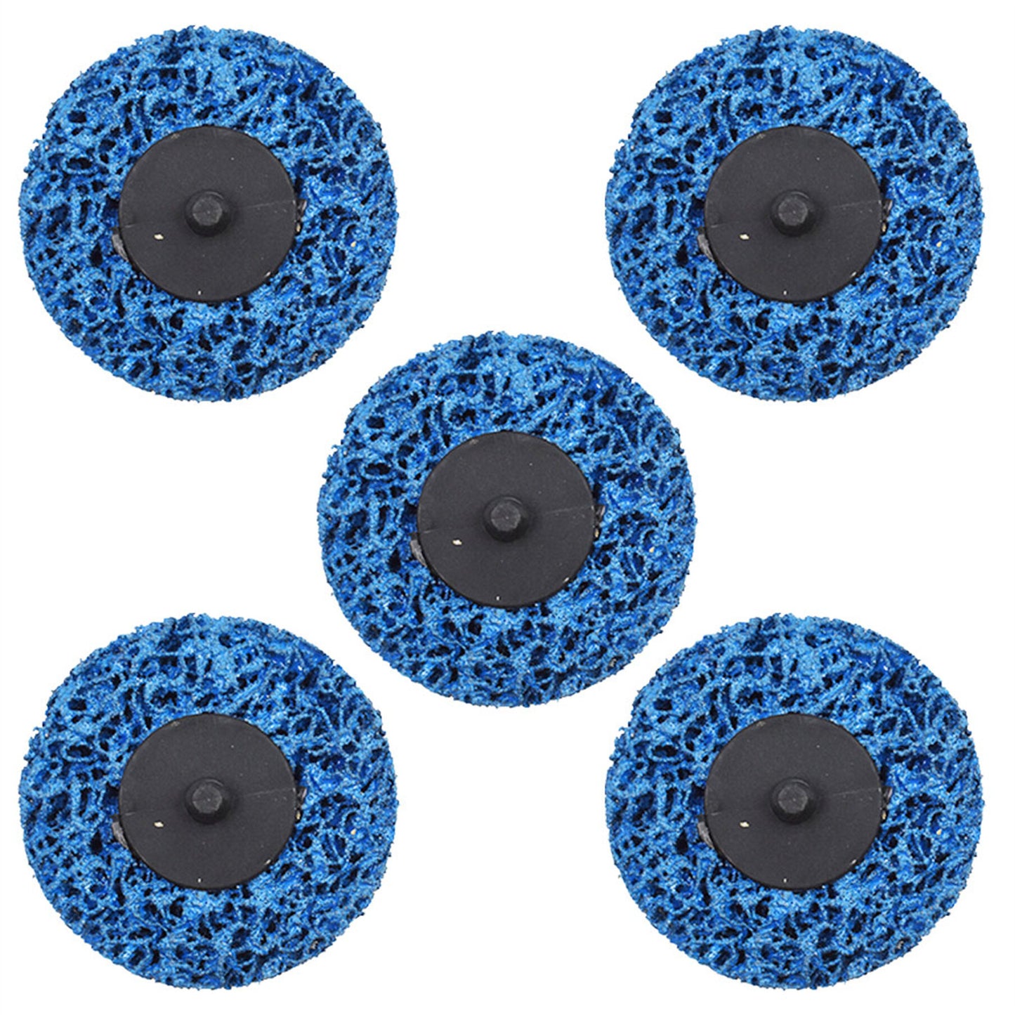 ALL-CARB 5 Pack 3 Inch Quick Change Easy Strip and Clean Discs Grinding Wheel Fit for Angle Grinders Clean, Paint Rust, Coating Rust and Wood Metal Fiberglass Clean