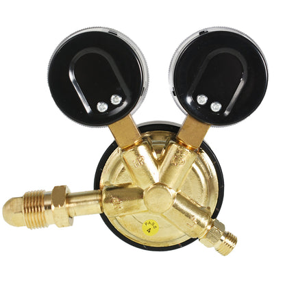 ALL-CARB Medium/Heavy Duty Propane Propylene Regulator Welding Gas Gauges CGA 510 0-15PSI Delivery Range