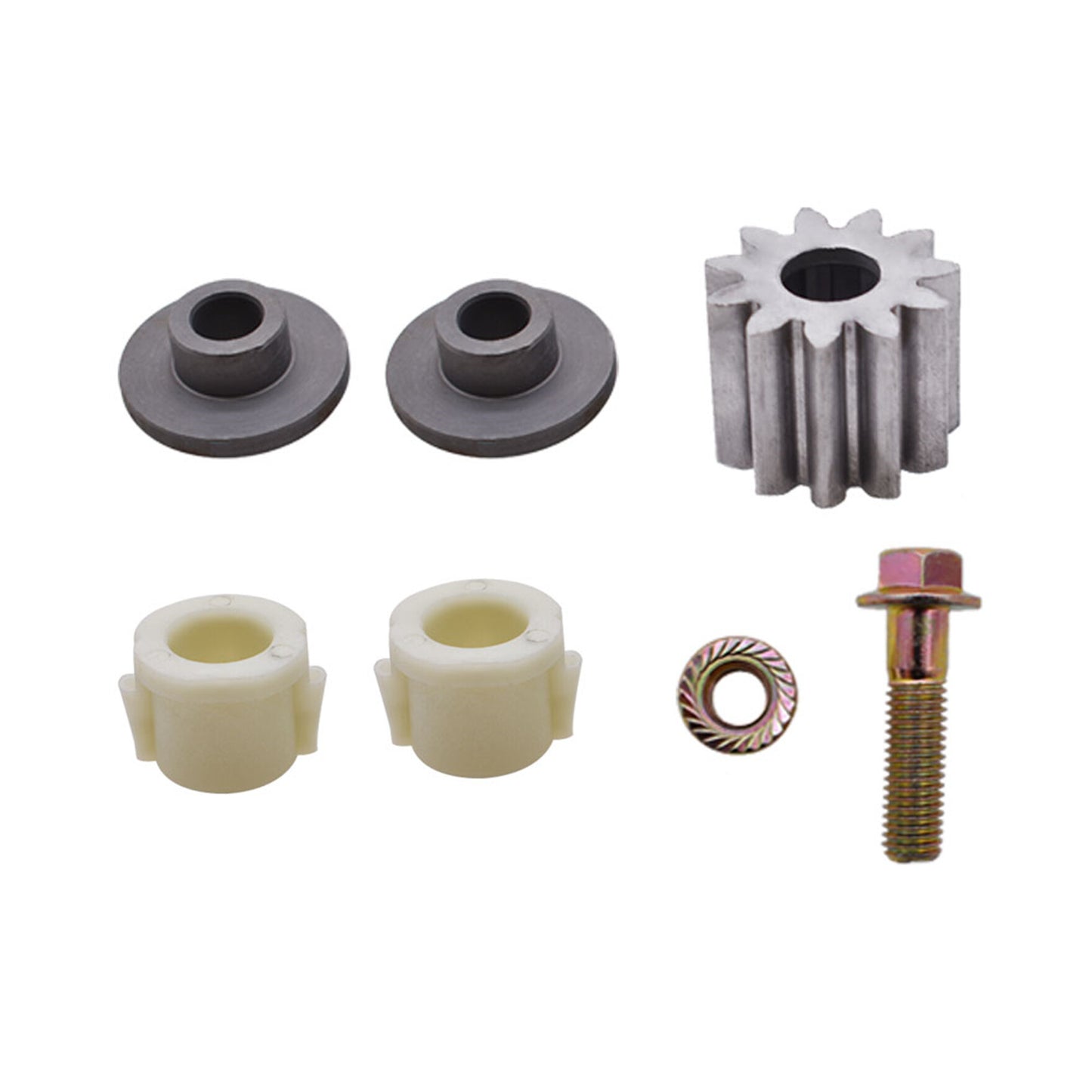 ALL-CARB Selective Sector Gear Pinion Gear wtih Bushings Replacement for John Deere L118 L120 L130