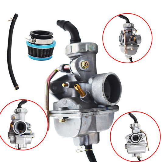 ALL-CARB Carb Carburetor 49cc - 100cc & Air Filter Replacement for Regal Raptor Pagsta Mini Chopper Moped