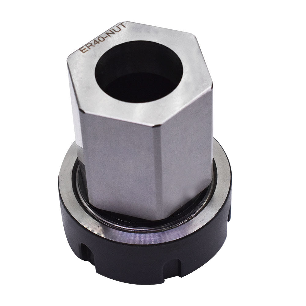 ALL-CARB Collet Chuck ER-40 Collet Block Hex Collet Block Chuck Holder Fit for CNC Lathe Engraving Machine