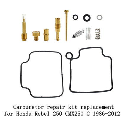 ALL-CARB Carburetor Repair Rebuild Kit Fit for 0201-318 Honda 250 CMX250 C 1986-2012