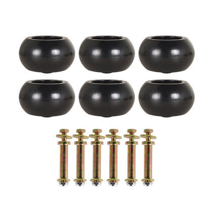 ALL-CARB 6Pcs Mower Deck Wheels Kit Replacement for Mower 103-3168 103-7263 109-2098 1-603299