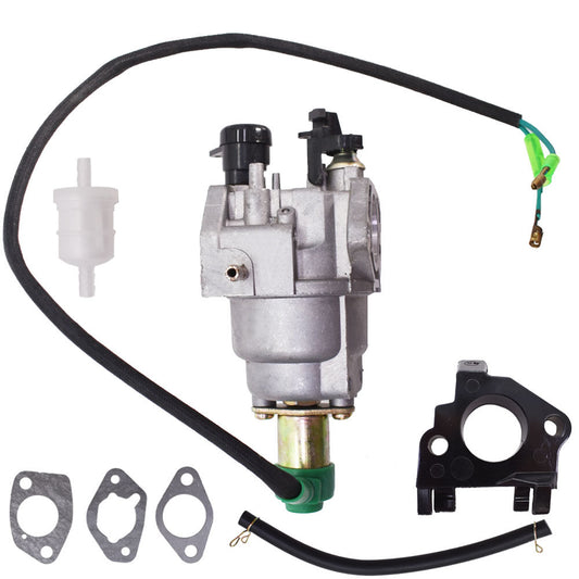 16100-Z5L-F11 Carburetor Carb Replacement for Honda GX340 GX390 8HP 9HP 11HP 13HP Generator w/Solenoid