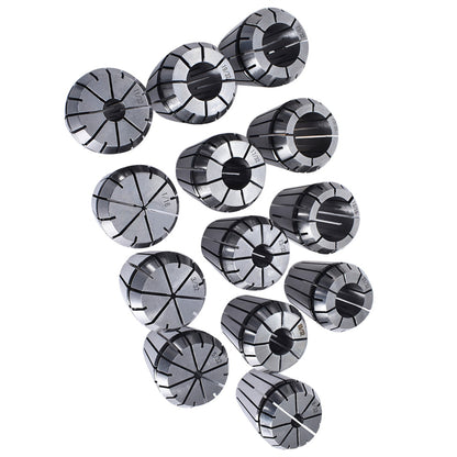 ALL-CARB 13Pcs ER32 Spring Collet Set 1/16 - 13/16 Inch for CNC Milling Lathe Tool and Engraving Machine Carbon Steel