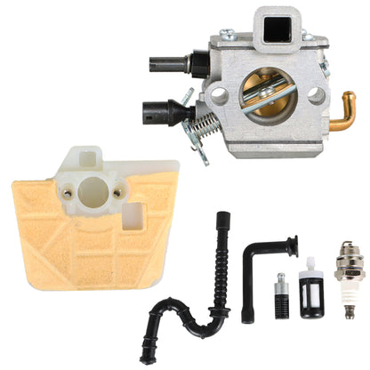 Carburetor With Air Filter Replacement for Stihl MS360 MS340 360Pro MS350 034 036 Chainsaw Replace 1125 120 0651 C3A-S31A