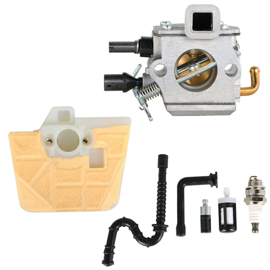 Carburetor With Air Filter Replacement for Stihl MS360 MS340 360Pro MS350 034 036 Chainsaw Replace 1125 120 0651 C3A-S31A