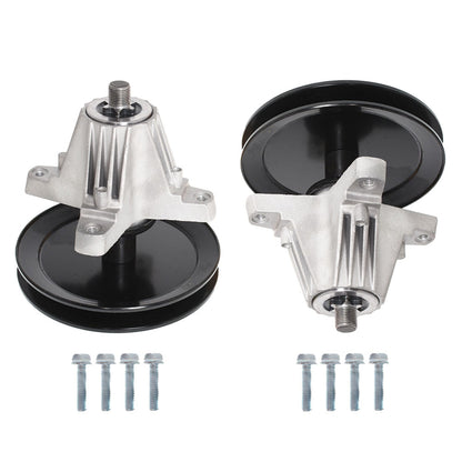 ALL-CARB 918-06977A 618-06977A 2-Pack Spindle Assembly Replacement for MTD LT46 LX46 46Inch Deck 618-06977 918-06977 285-700