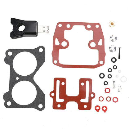 ALL-CARB 3PCS Carburetor Carb Kit for Johnson Evinrude V4 V6 85-235 HP Crossflow 439076