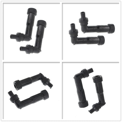 ALL-CARB 2 Packs Spark Plug Boot Cap Cover Resistor Replacement for XB05F 120 Degree ATV Motorcycle