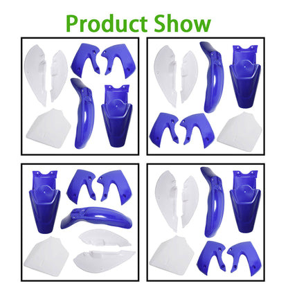 ALL-CARB Plastic Fender Fairing Replacement for Kawasaki KX 65 KLX 110 KLX110 DRZ110 Suzuki RM65 Blue