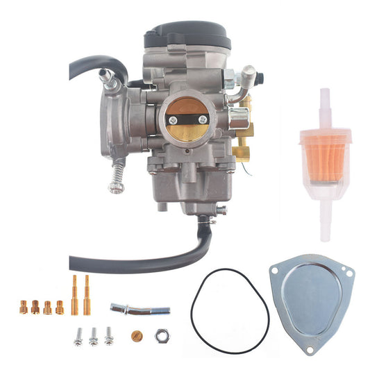ALL-CARB Carburetor with Fuel Filter Replacement for 2000 Suzuki LT-F250 LTF250 Quadrunner 250 2x4 4x4 2001 2002 Carb
