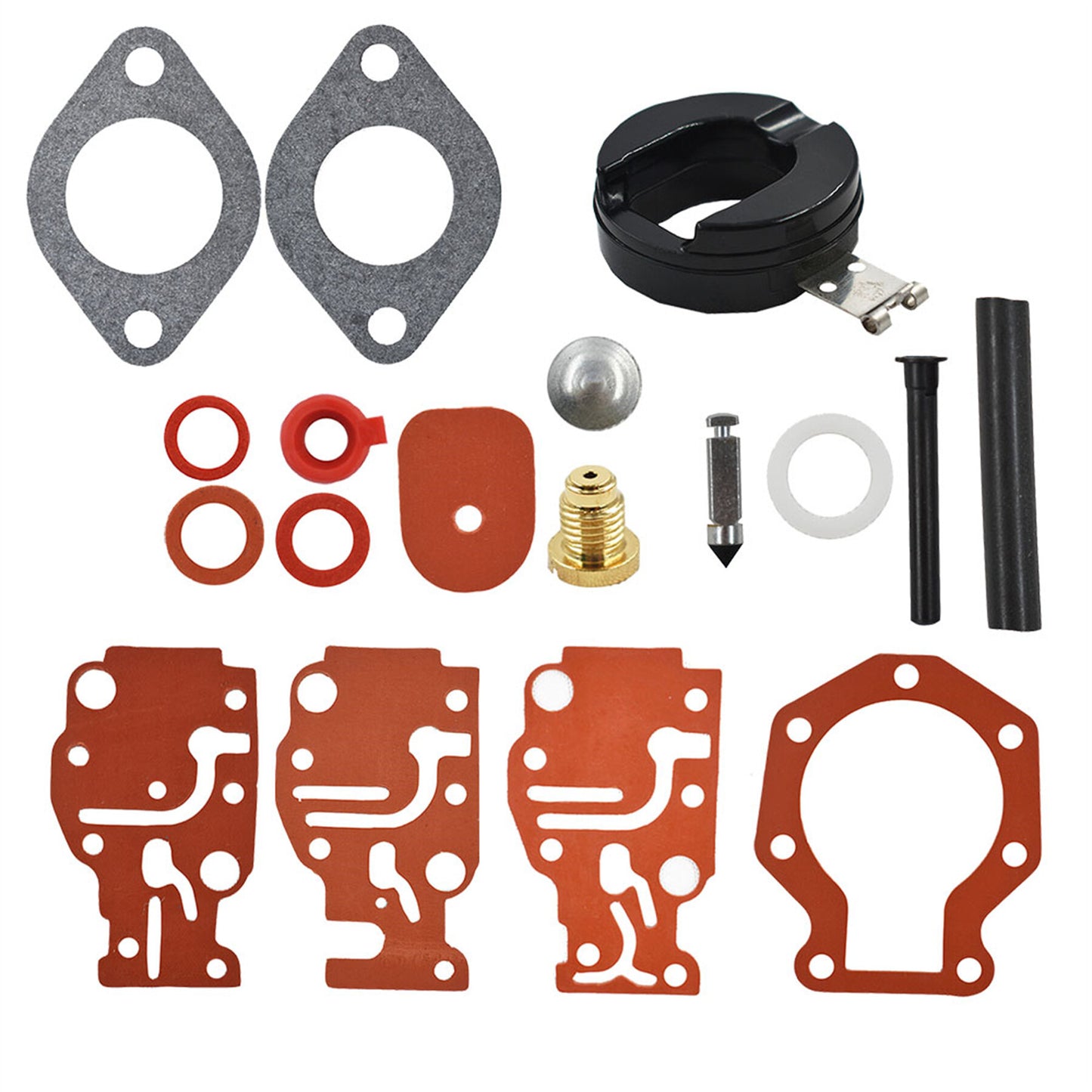 Carb Carburetor Repair Rebuild Kit for Johnson Evinrude 439073 431897 18-7219 6 8 9.9 15 20 HP