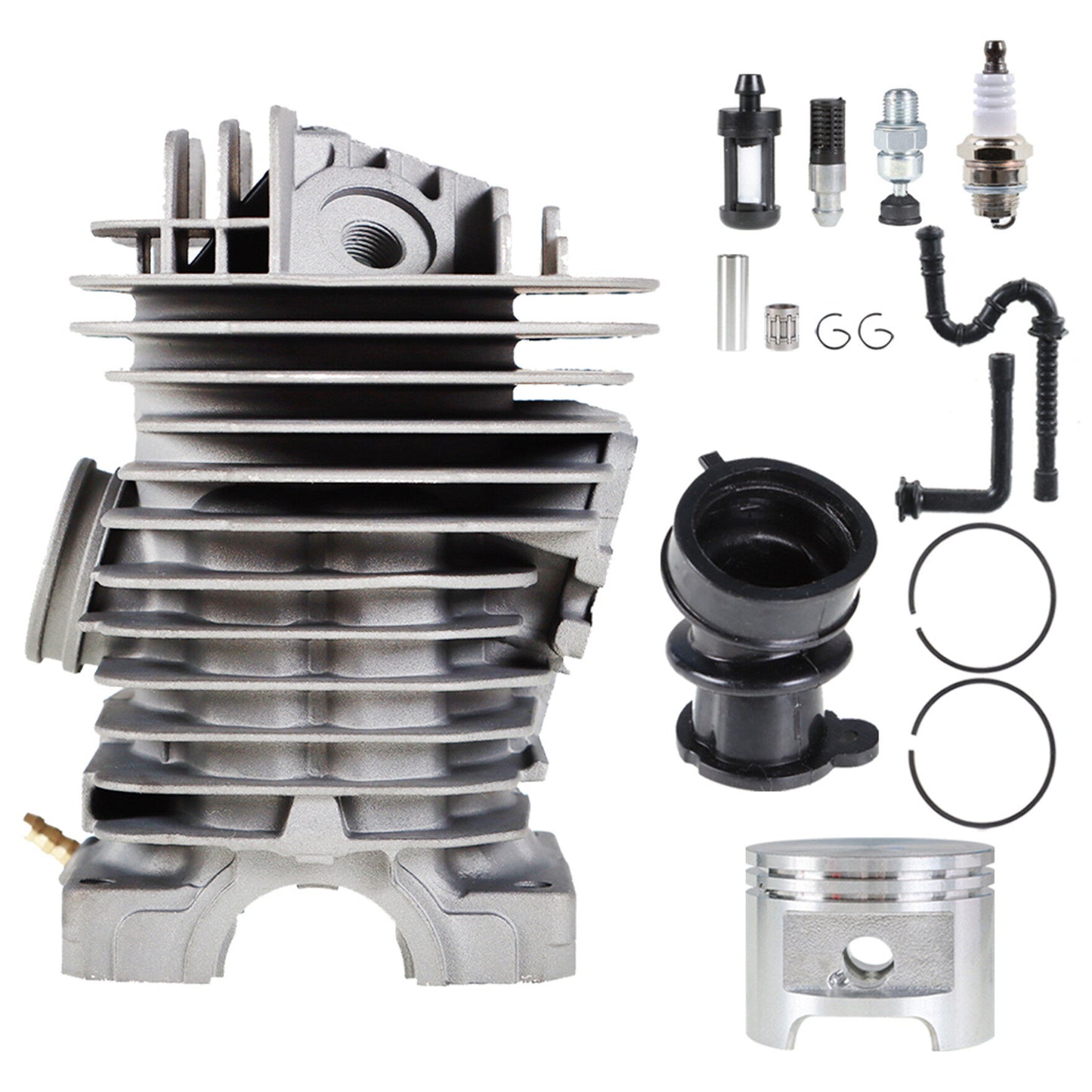 ALL-CARB 49MM Cylinder Piston Kit Replacement for Stihl MS390 MS290 MS310 029 039 Chainsaw Parts 1127-020-1216