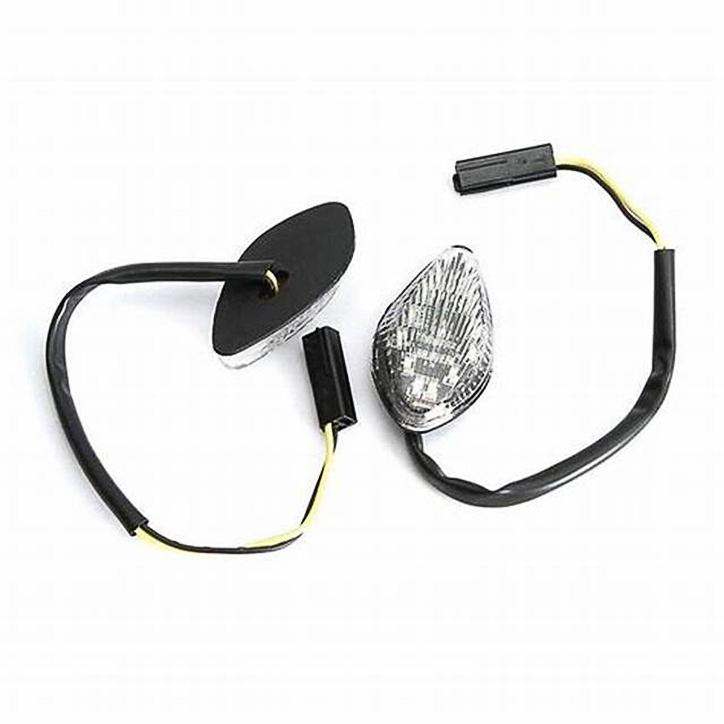 ALL-CARB 12 FLUSH LED Turn Signals Light Mounting kit Replacement for Honda Grom 2014 2015 2016 Flush LED Turn Signals Blums