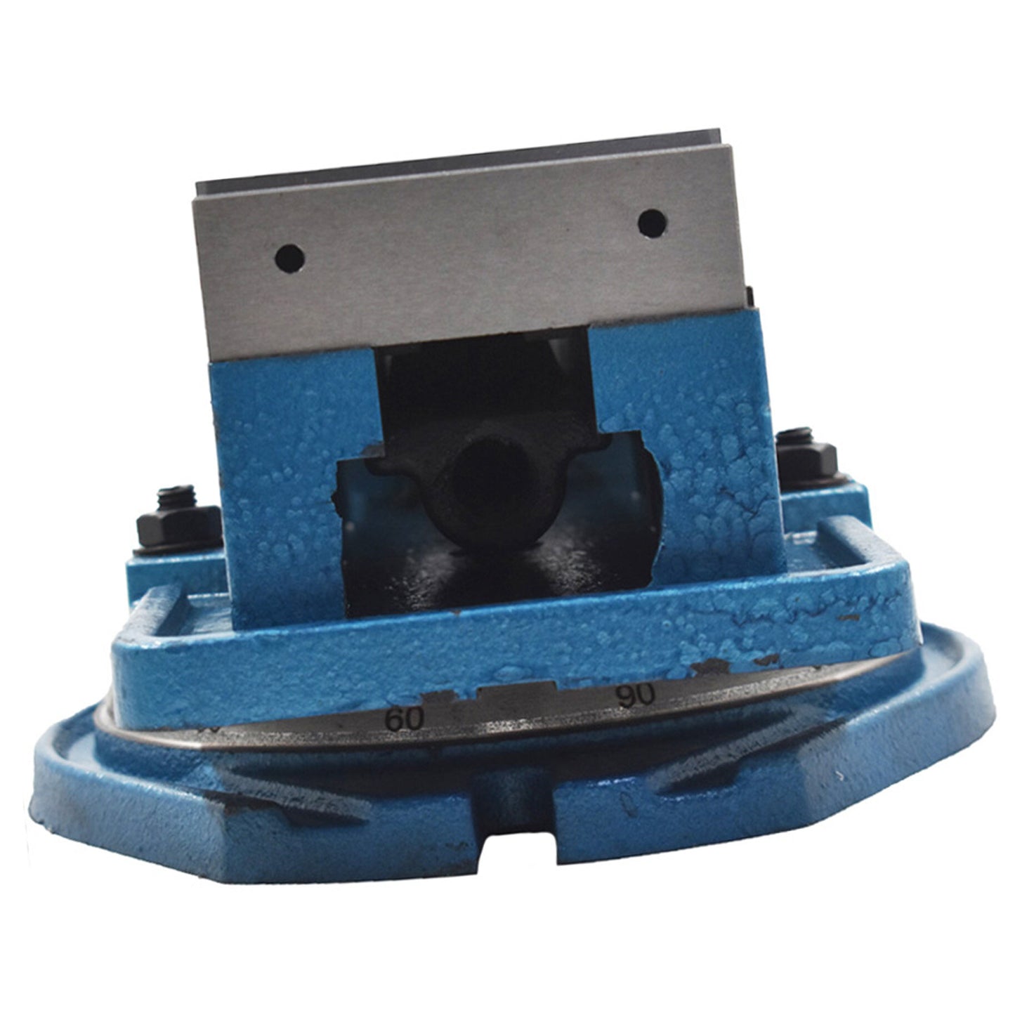 Heavy Duty Milling Vise 4 Inch 360 Degree Swiveling Base Precision Mill Vise Fit for Milling Shaping and Drilling Machines