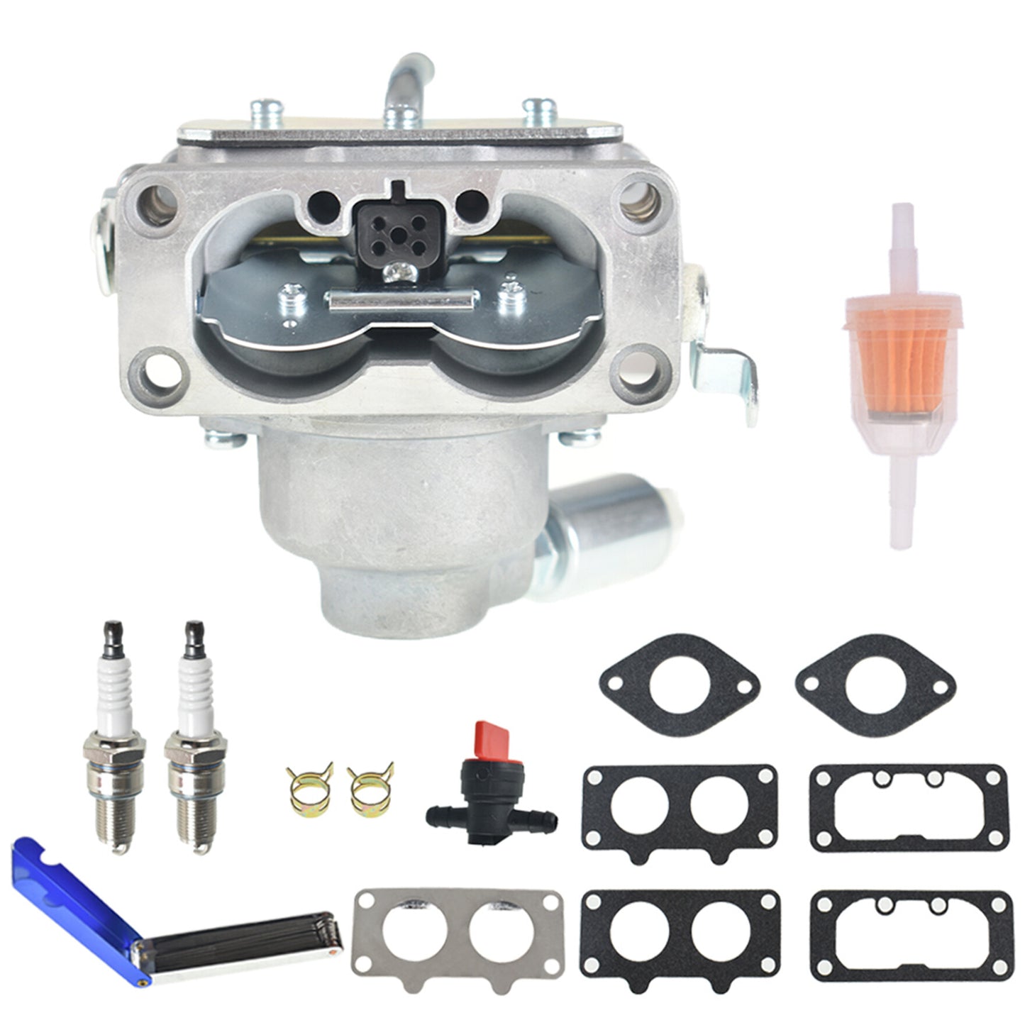 ALL-CARB 791230 Carburetor replacement for 791230 799230 699709 499804 499809 V-Twin 20hp 21hp 23hp 24hp 25hp Carb Manual Choke with Gaskets