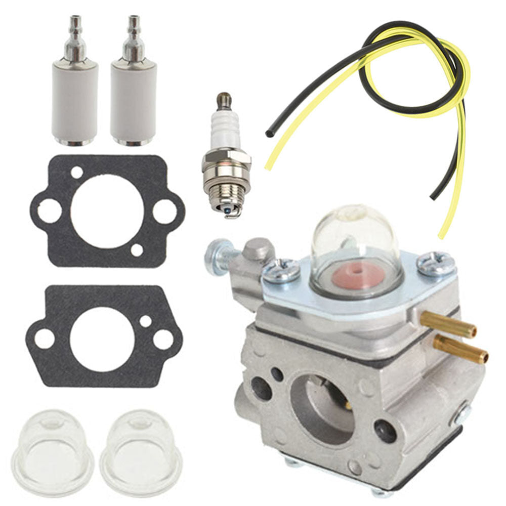 ALL-CARB 753-06190 Carburetor Repair Kit Replacement for Troy Bilt TB22 TB21EC TB22EC TB32EC TB42EC TB80EC TB2040XP Trimmer M2500 M2510 Brushcutter