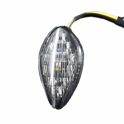 ALL-CARB 12 FLUSH LED Turn Signals Light Mounting kit Replacement for Honda Grom 2014 2015 2016 Flush LED Turn Signals Blums