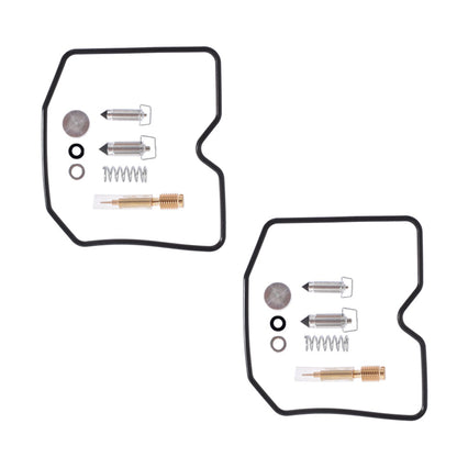 ALL-CARB 2 x Carb Carburetor Rebuild Repair Kits Replacement for Kawasaki Ninja EX250E 250 Eliminator EL250 250HS