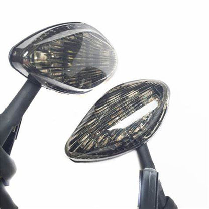 ALL-CARB 12 FLUSH LED Turn Signals Light Mounting kit Replacement for Honda Grom 2014 2015 2016 Flush LED Turn Signals Blums