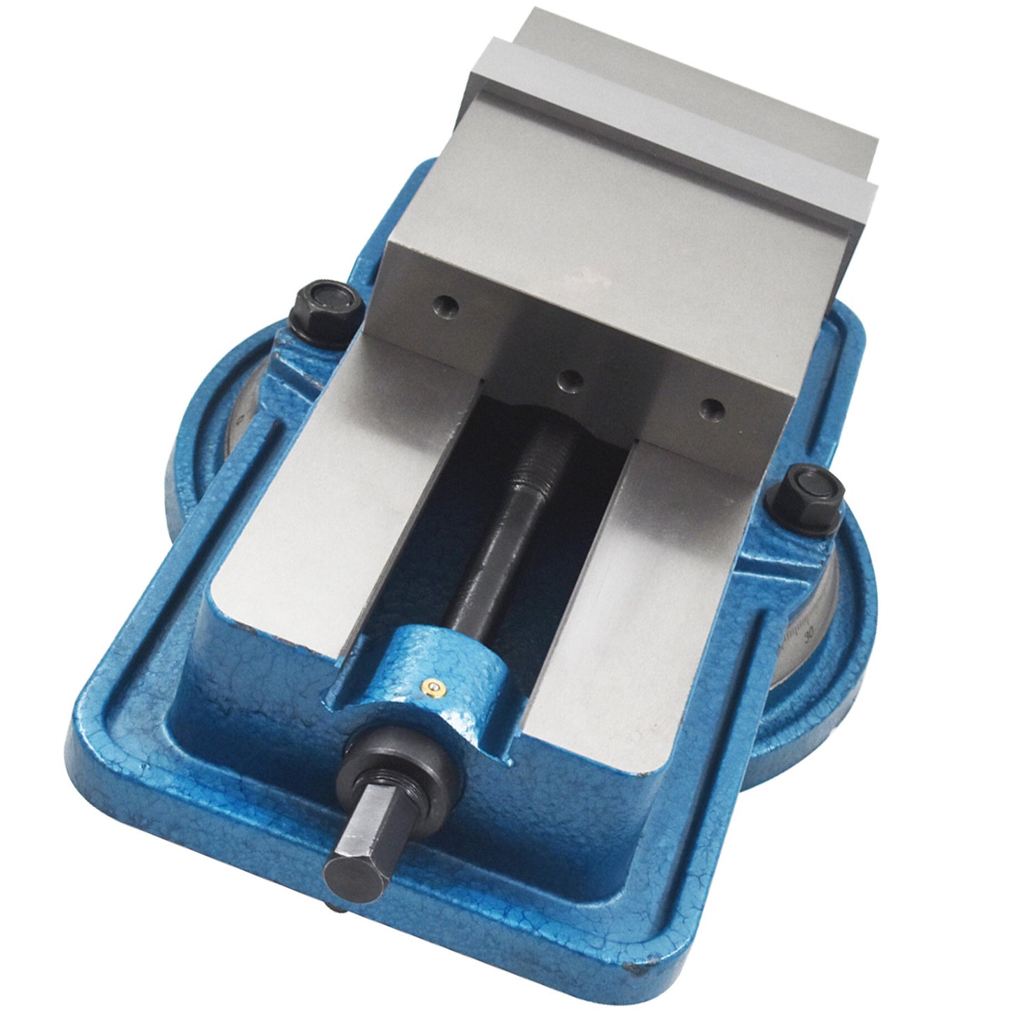 Heavy Duty Milling Vise 6 Inch 360 Degree Swiveling Base Precision Mill Vise Fit for Milling Shaping and Drilling Machines