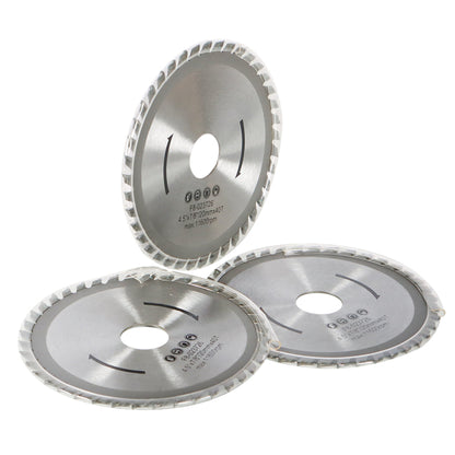 ALL-CARB 4-1/2 Inch Circular Saw Blade with 7/8 Inch Arbor 40 Teeth Alloy Steel Hard Soft Wood Cutting Saw Blade 3 Pieces