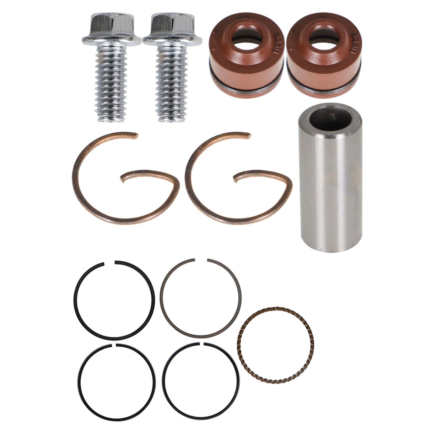 ALL-CARB 39mm Bore 50cc Cylinder Head Piston Engine Rebuild Kit Replacement For Honda Z50R XR50 CRF50