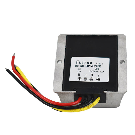 DC 12V Step up to DC 24V Voltage Power Converter for Car (15A 360W)