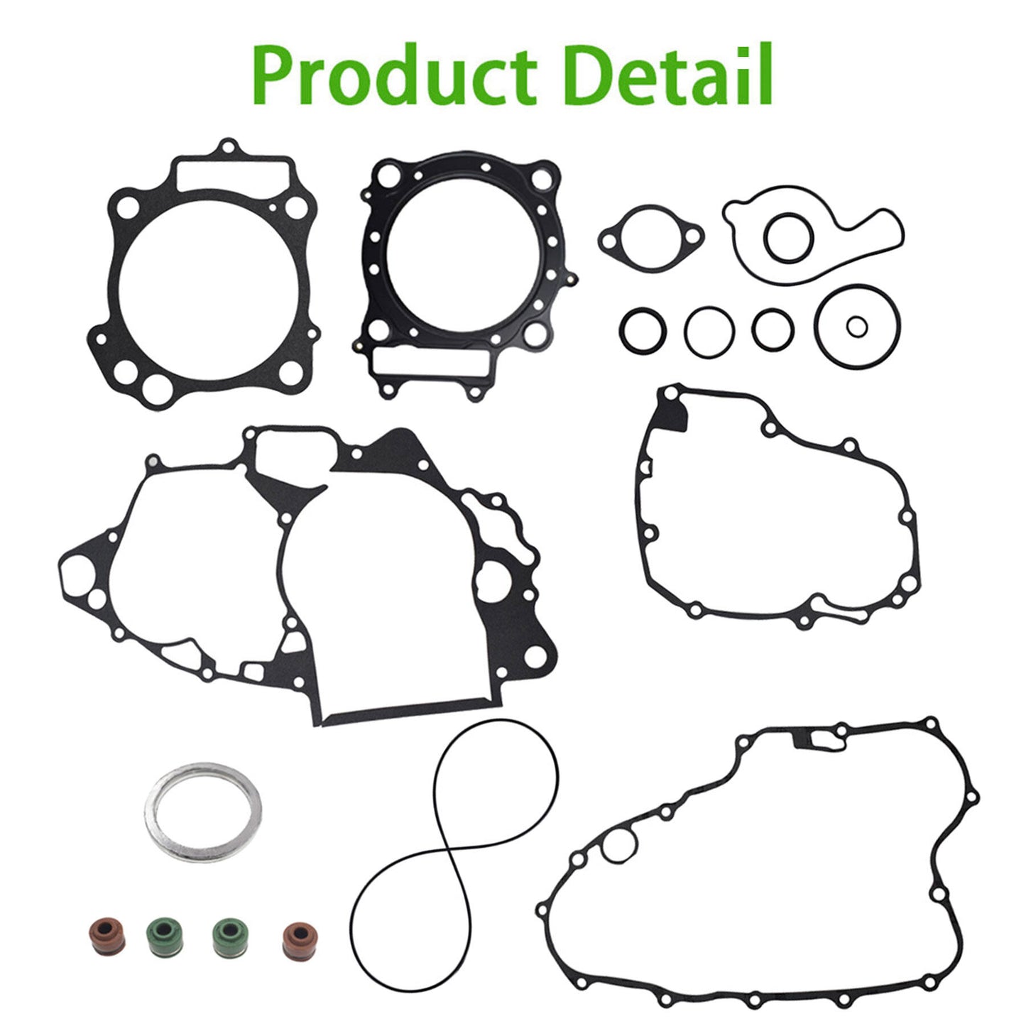 ALL-CARB Gasket Kit Top Bottom End Engine Set Replacement for Honda CRF450R 2002-2008
