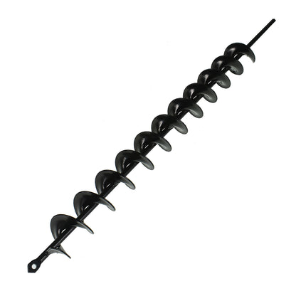 ALL-CARB Earth Auger Bit Auger Drill Bit 24 Inch Length 2 Inch Width Repid Planter, Yard Gardening Planting Bulbs Auger, Post or Umbrella Hole Digger for 3/8 Inch Hex Drive Drill