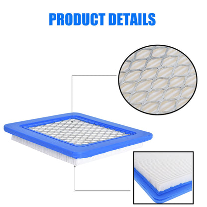 ALL-CARB 5 Pcs PT15853 Air Filter Replacement for Briggs & Stratton 4101 5043 399959 491588 491588S